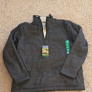 Orvis Men's Sherpa Lined 1/4 Zip Up. Sz XL